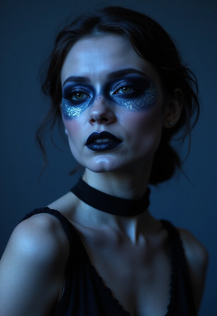 28 Festival Makeup Looks That Sparkle and Shine - 27. Twilight Magic