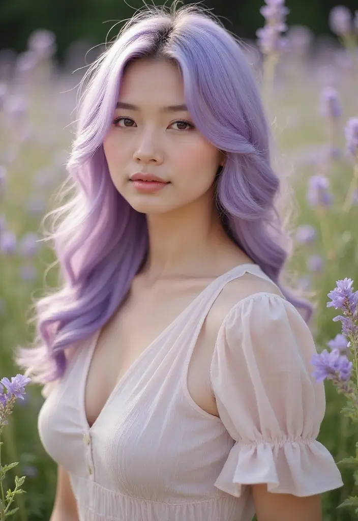 28 Hair Color Ideas That Transform Your Look Instantly - 13. Soft Lavender for a Dreamy Vibe
