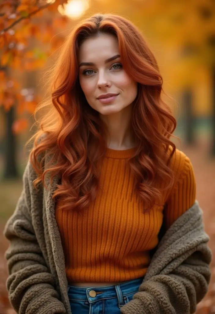 28 Hair Color Ideas That Transform Your Look Instantly - 21. Copper for a Classic Twist