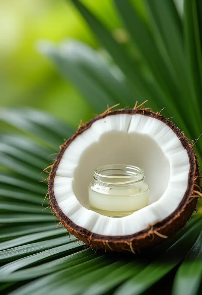28 Haircare Tips for Smooth and Shiny Locks - 1. Coconut Oil Deep Conditioning