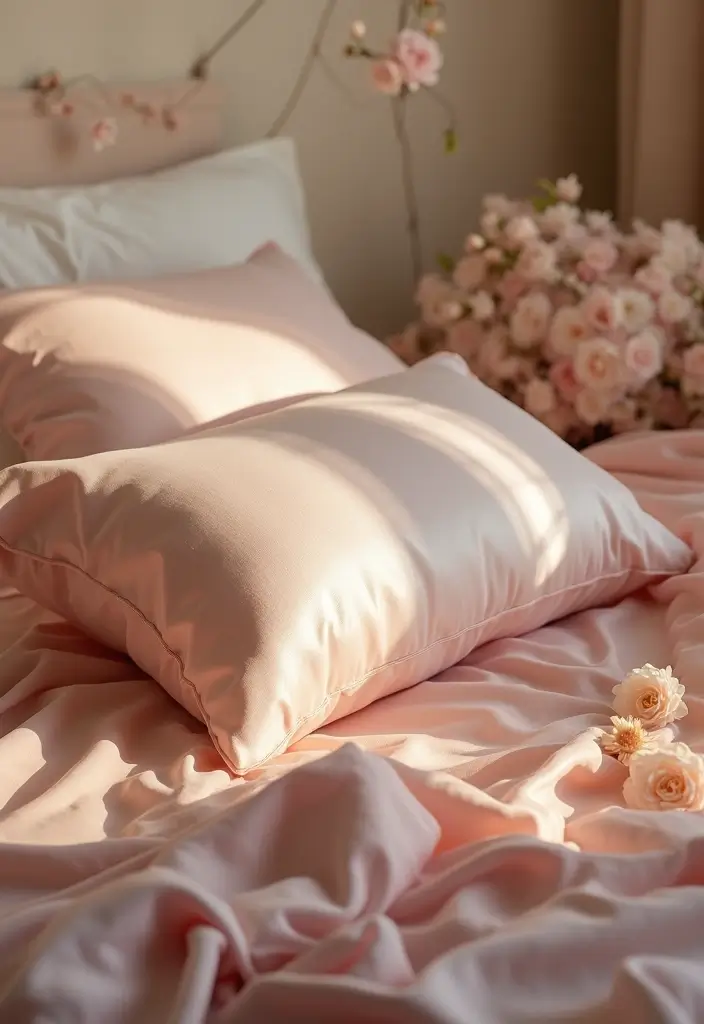 28 Haircare Tips for Smooth and Shiny Locks - 7. Silk Pillowcases for Hair Health