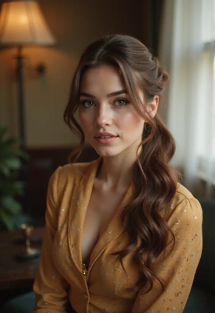 28 Long Hair Styling Ideas That Turn Heads - 14. Retro Ponytail