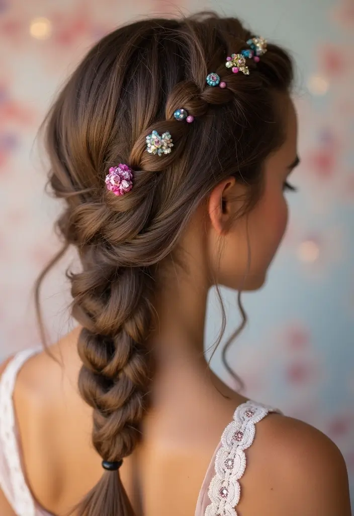 28 Long Hair Styling Ideas That Turn Heads - 16. Loop Braid