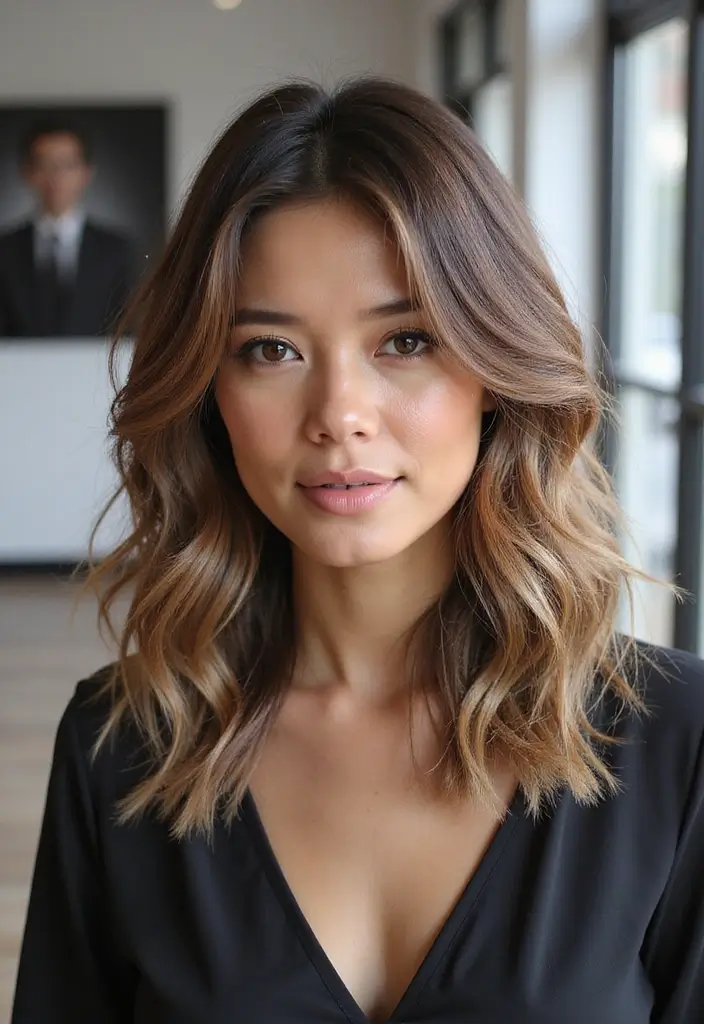 28 Long Hair Styling Ideas That Turn Heads - 24. Textured Lob