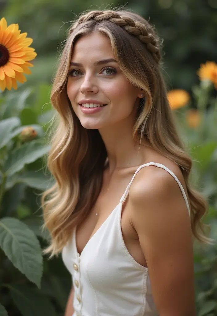 28 Low Maintenance Haircuts You’ll Love Waking Up To - 16. The Braided Crown