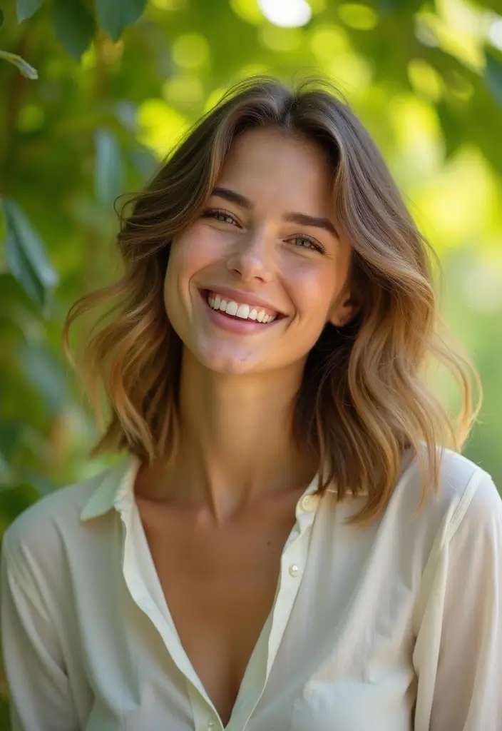28 Low Maintenance Haircuts You’ll Love Waking Up To - 2. Shoulder-Length Layers
