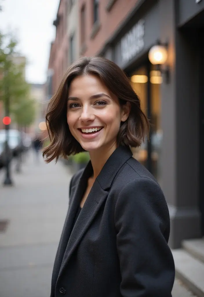 28 Low Maintenance Haircuts You’ll Love Waking Up To - 27. The Tucked-in Bob