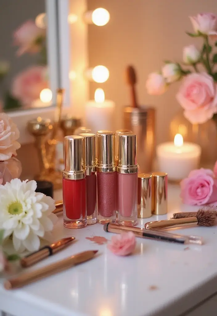 28 Makeup Ideas for Mature Skin That Enhance Gracefully - 23. Everyday Glam with Lip Gloss