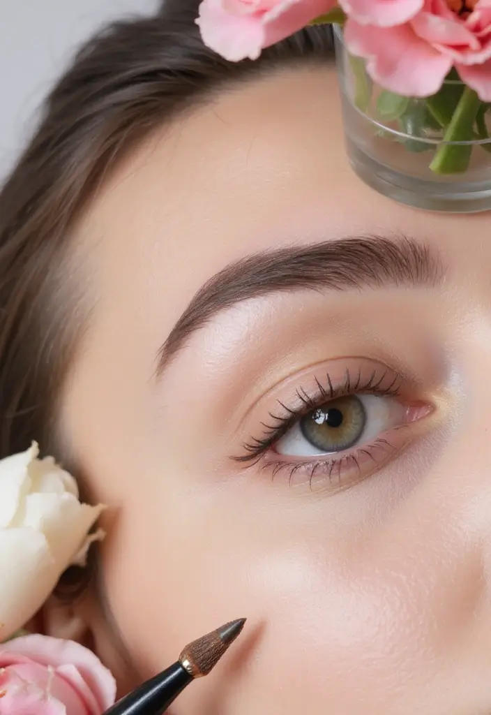 28 Makeup Ideas for Mature Skin That Enhance Gracefully - 5. Eyebrow Definition