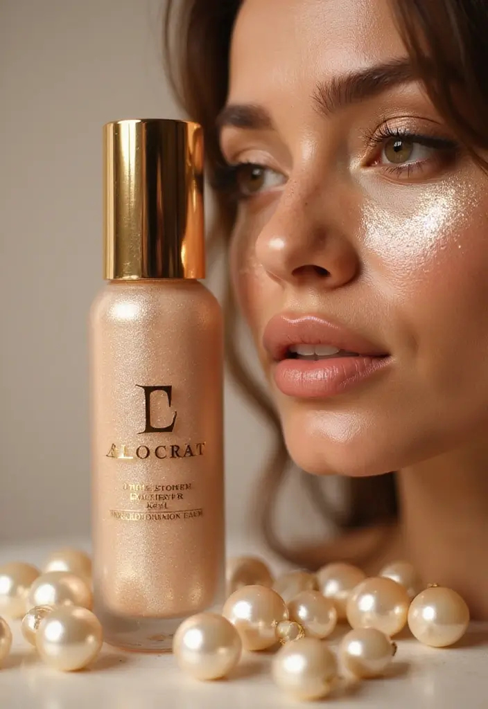 28 Makeup Ideas for Mature Skin That Enhance Gracefully - 8. Illuminating Highlighter