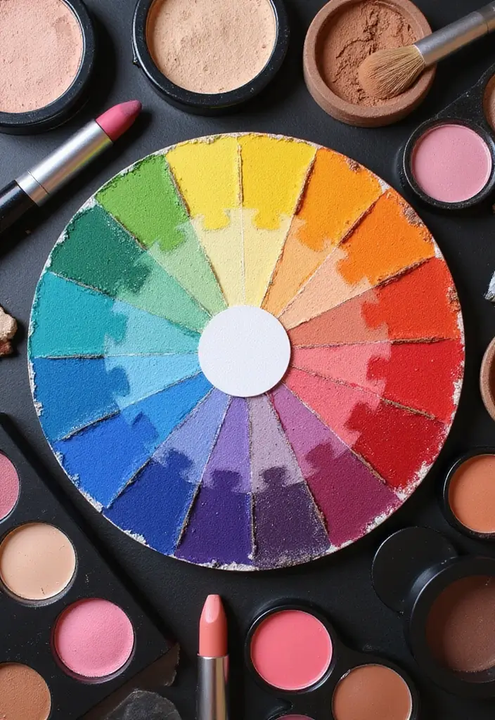 28 Makeup Tips for Photos That Look Flawless Every Time - 26. Use Color Theory to Your Advantage