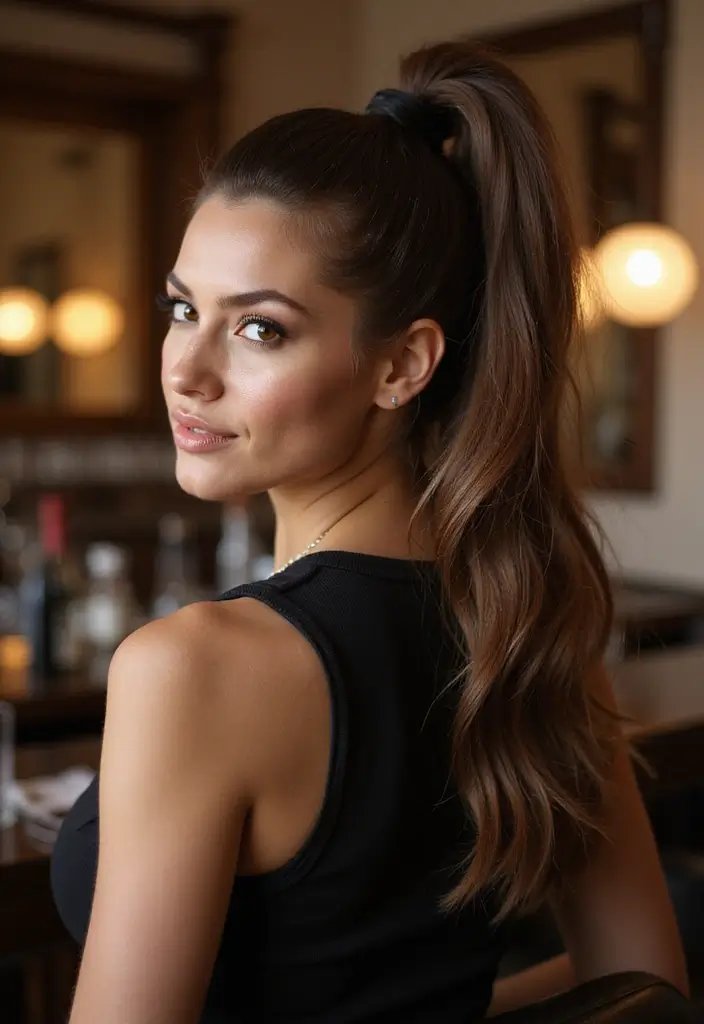 28 Ponytail Hairstyles That Go Beyond Basic - 11. The Classic High Ponytail with Volume