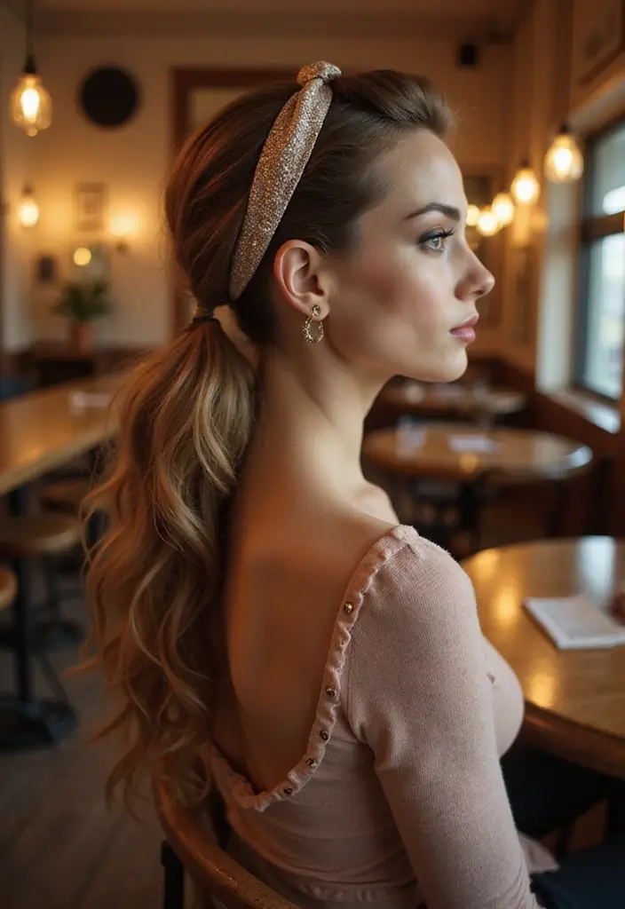 28 Ponytail Hairstyles That Go Beyond Basic - 13. The Vintage Ponytail