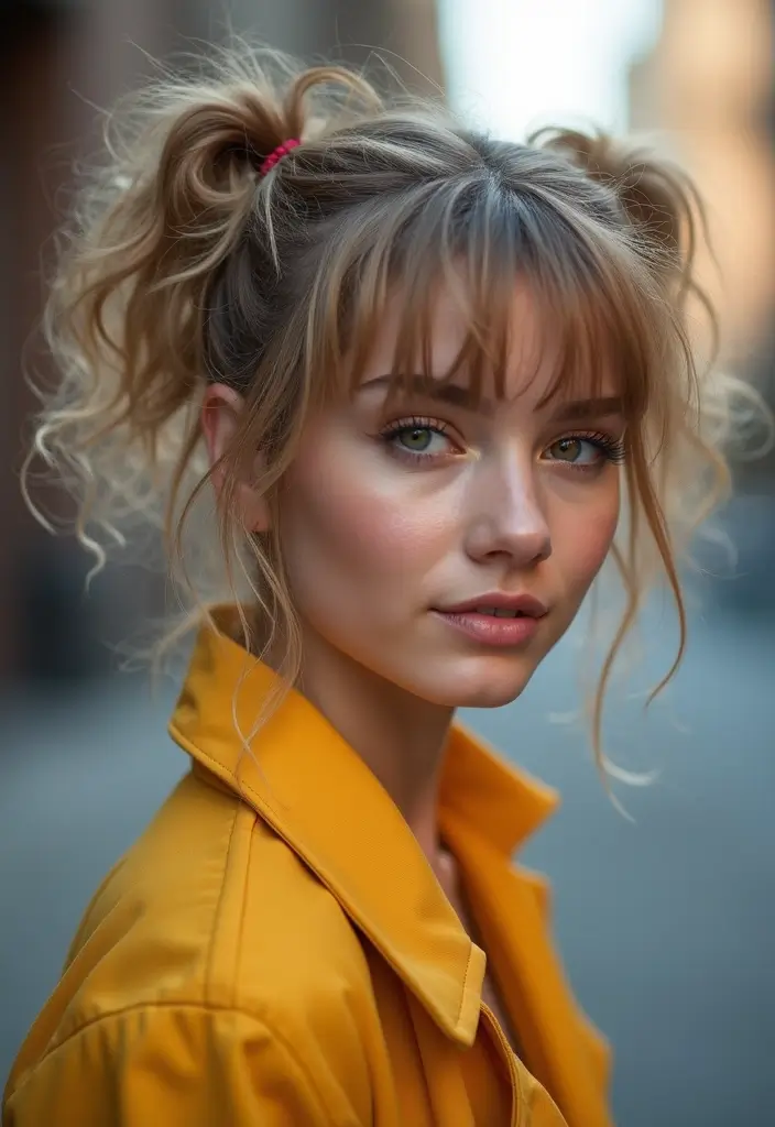 28 Ponytail Hairstyles That Go Beyond Basic - 19. The Chic Pigtail Ponytails