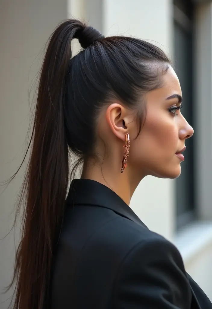 28 Ponytail Hairstyles That Go Beyond Basic - 6. The Knotted Ponytail