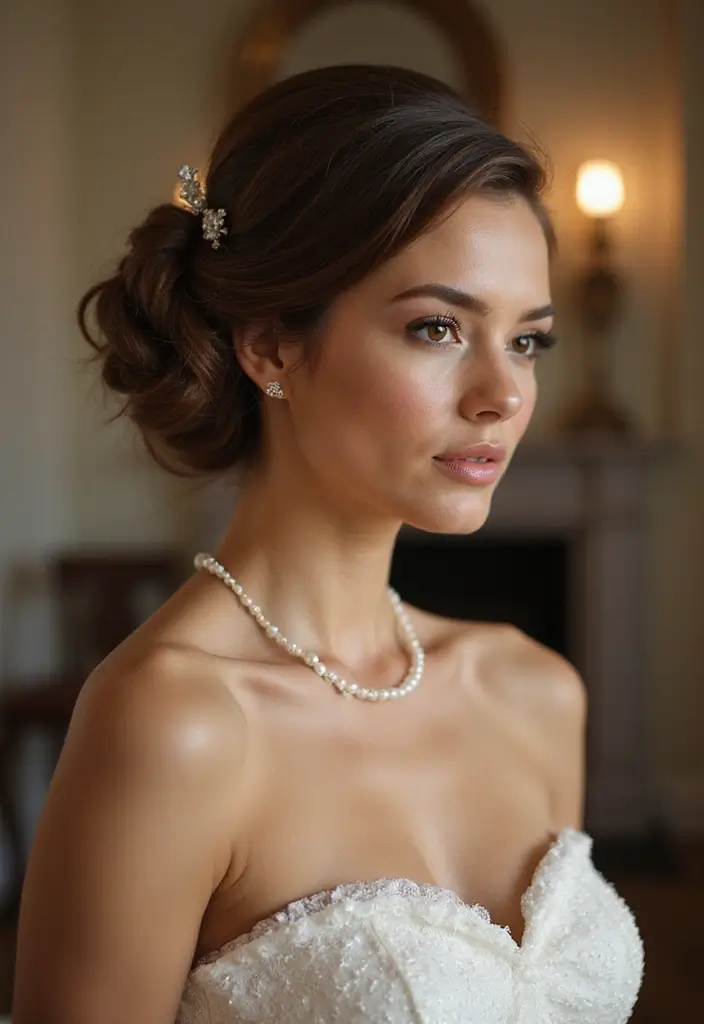 28 Romantic Date Night Hairstyles You’ll Fall in Love With - 1. Elegant Chignon