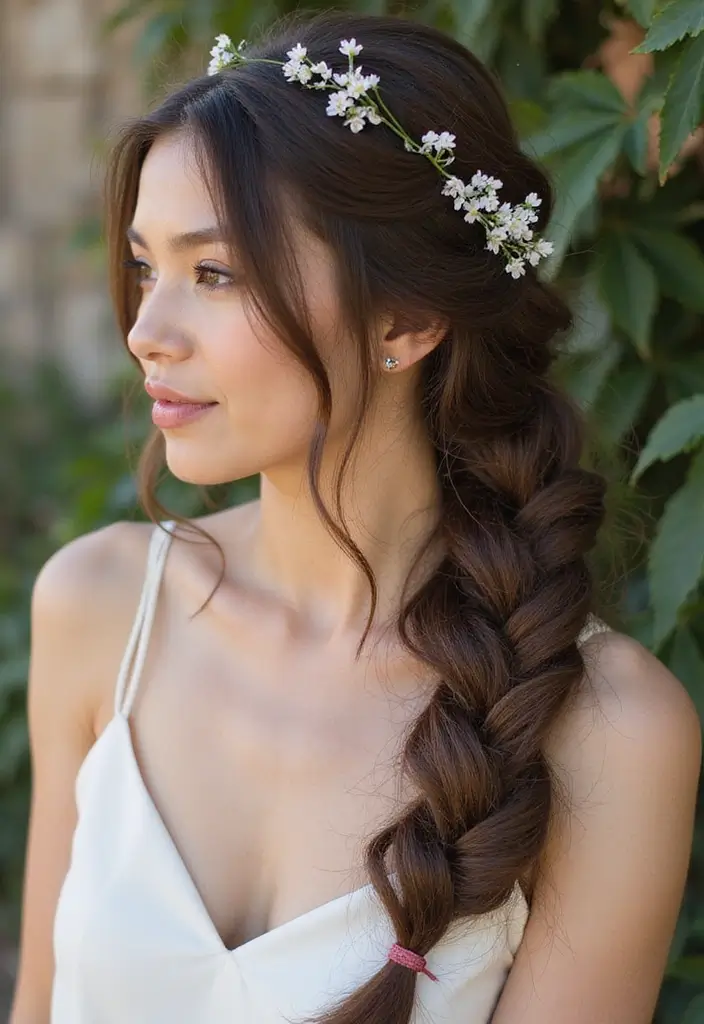 28 Romantic Date Night Hairstyles You’ll Fall in Love With - 8. Romantic Fishtail Braid