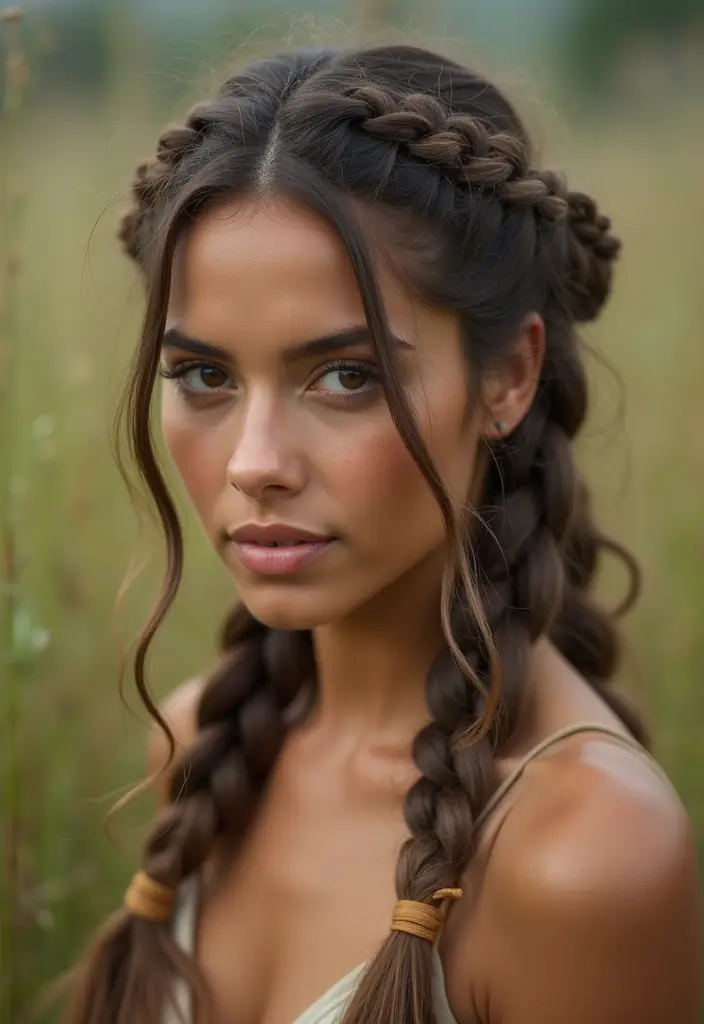 28 Trendy Hair Accessories That Complete Your Look - 19. Hemp Hair Ribbons