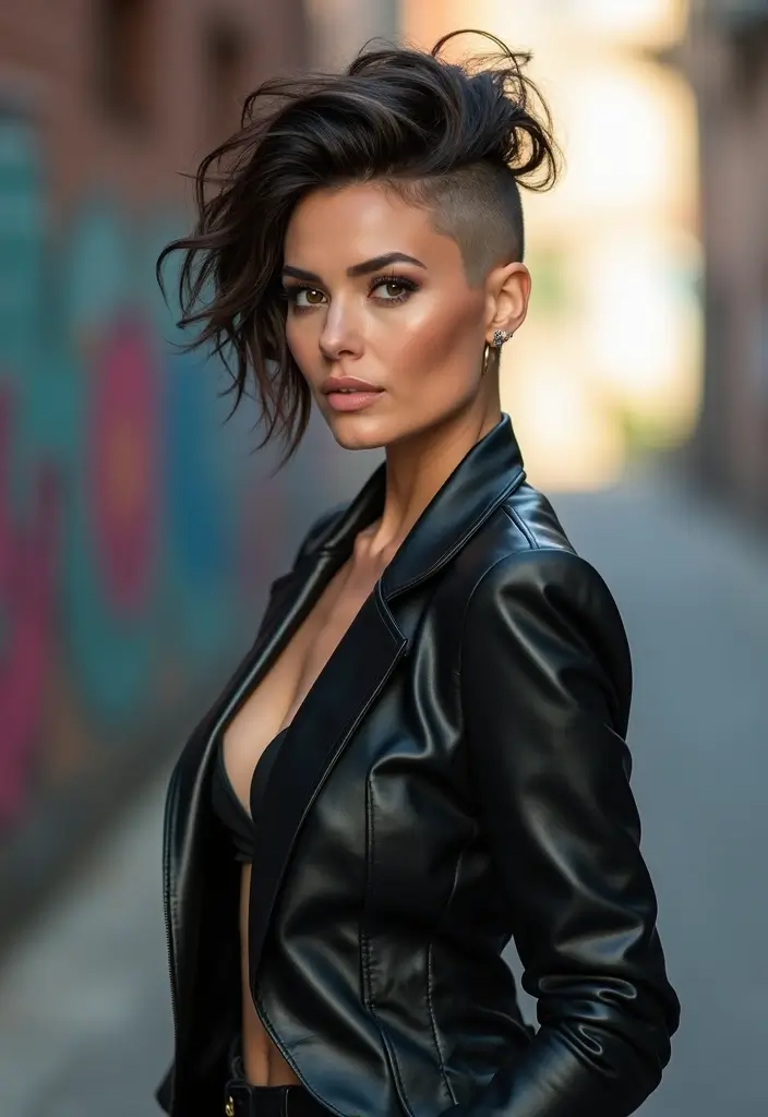 25 Short Haircut Styles That Never Go Out of Fashion - 5. Bold Undercut