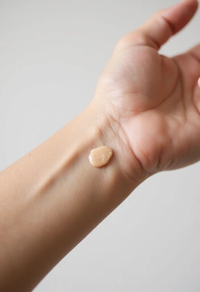 26 Sensitive Skin Tips That Prevent Irritation - 3. Patch Test New Products
