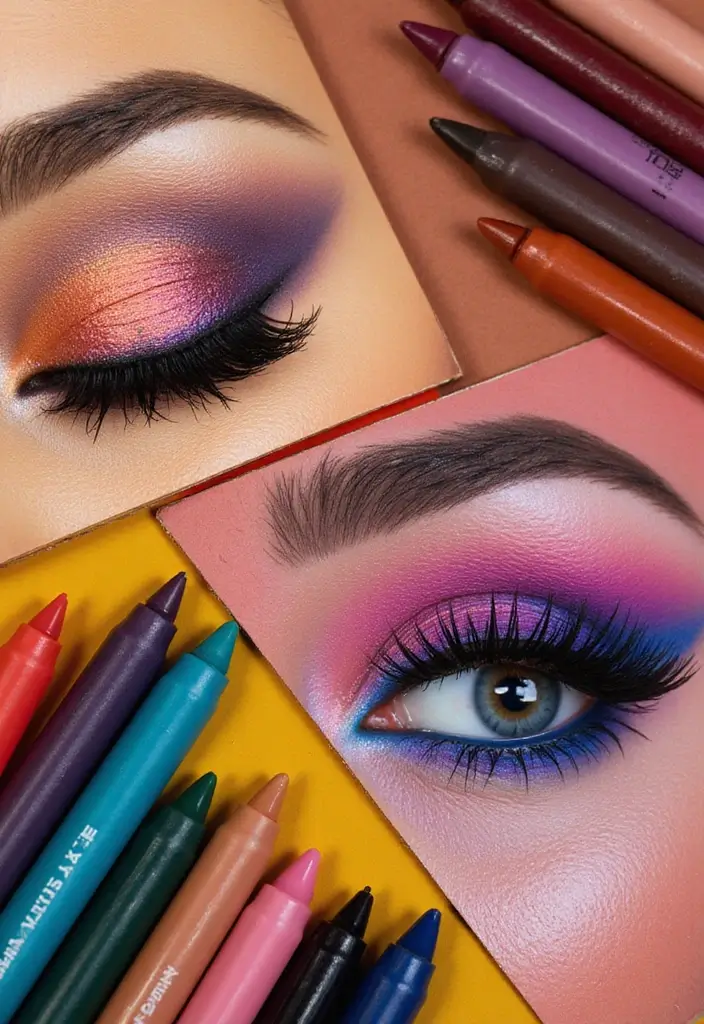 27 Makeup Trends Taking Over This Year - 16. Colorful Eyeliner