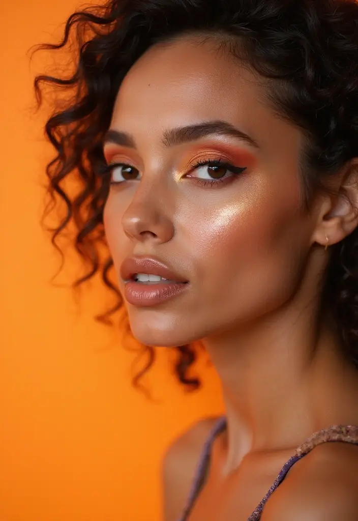 27 Smokey Eye Makeup Ideas for Any Event - 14. Sunset Smokey Eye