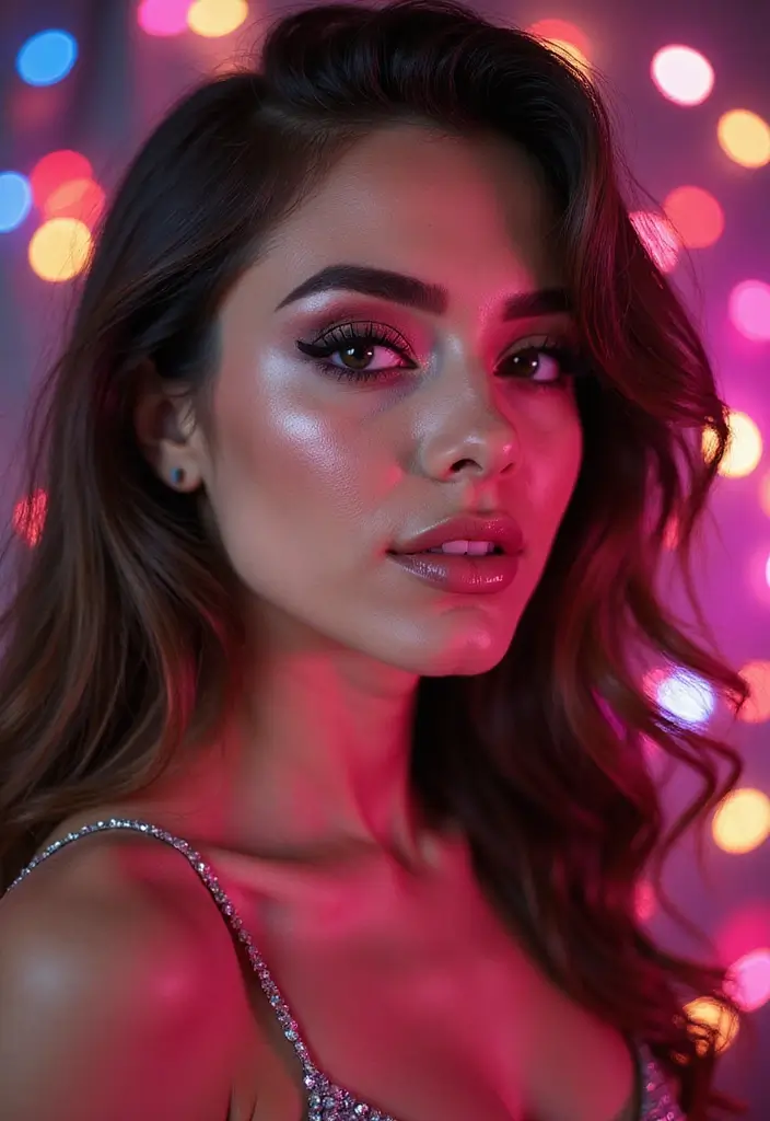 27 Smokey Eye Makeup Ideas for Any Event - 20. Disco-Inspired Smokey Eye