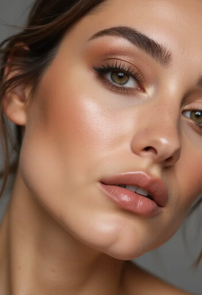 27 Smokey Eye Makeup Ideas for Any Event - 27. Natural Glow Smokey Eye