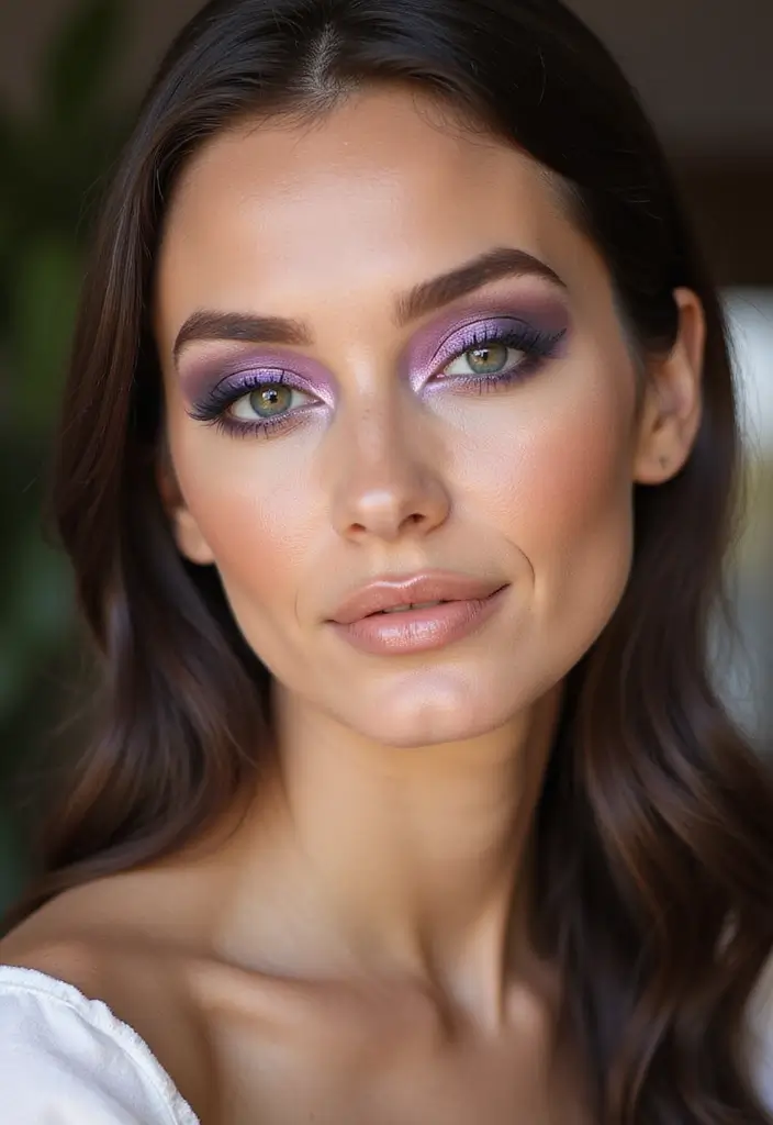 27 Smokey Eye Makeup Ideas for Any Event - 7. Purple Smokey Eye