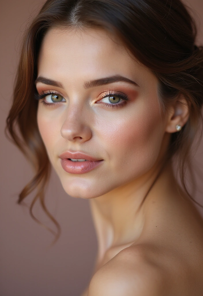 27 Smokey Eye Makeup Ideas for Any Event - 8. Rose Gold Smokey Eye