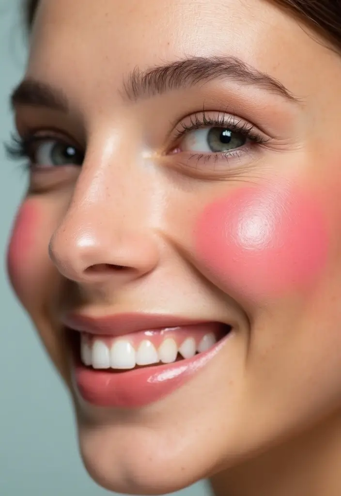 28 Blush Placement Tips for a Fresh Youthful Glow - 6. Focus on the Apples of Your Cheeks