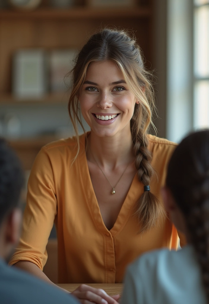 28 Hairstyles for Round Faces That Flatter Instantly - 15. Loose Braid