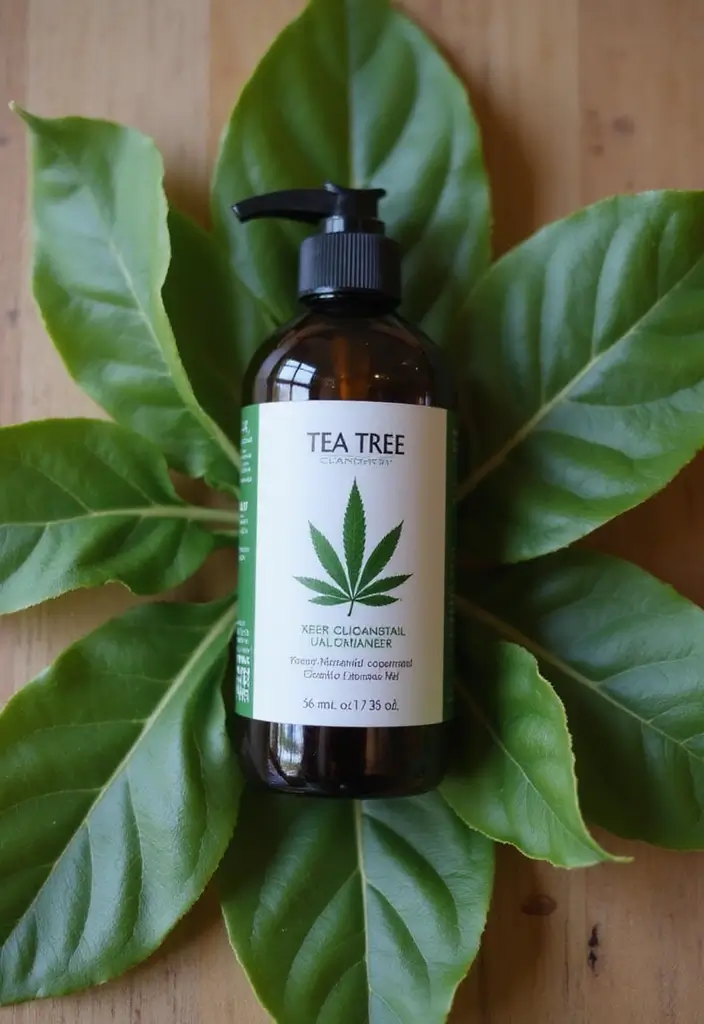 28 Skincare for Oily Skin That Balances and Protects - 1. Tea Tree Oil Cleanser