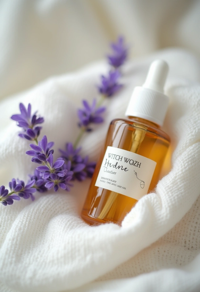 28 Skincare for Oily Skin That Balances and Protects - 12. Witch Hazel Toner