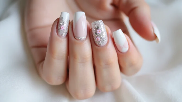 28 Nude Bridal Nails That Complement Every Dress