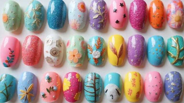 33 Eco-Friendly Nail Art Ideas Using Recycled Materials
