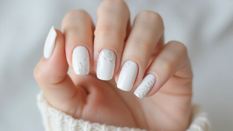 37 Milky White Nails That Give That 'Glass Skin' Effect