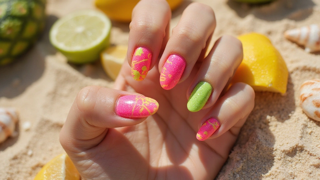 37 Summer Neon Nails to Brighten Your Vacation Looks